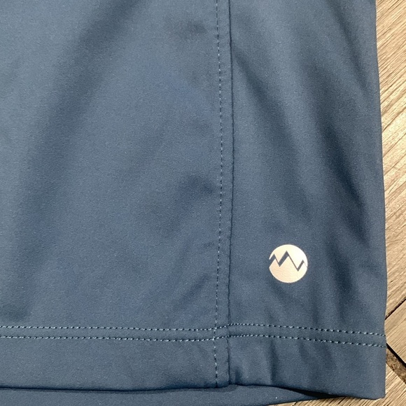 Willit Sports NWT Teal Blue Pull-On Stretch Running Shorts size XXL - Picture 2 of 9